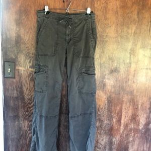 American Eagle Wide Leg Stretch Cargo Pants